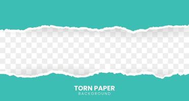 Ripped paper, space for copy vector