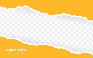 Ripped paper, space for copy vector