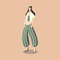 Flat Character Illustration vector