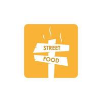 Street Food Logo Design vector