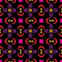 Seamless patern of dayak ethnic pattern.traditional Indonesian fabric motif.borneo pattern. vector design inspiration. Creative textile for fashion or cloth