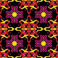 Seamless patern of dayak ethnic pattern.traditional Indonesian fabric motif.borneo pattern. vector design inspiration. Creative textile for fashion or cloth