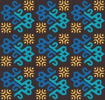 Seamless patern of dayak ethnic pattern.traditional Indonesian fabric motif.borneo pattern. vector design inspiration. Creative textile for fashion or cloth