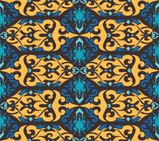 Seamless patern of dayak ethnic pattern.traditional Indonesian fabric motif.borneo pattern. vector design inspiration. Creative textile for fashion or cloth