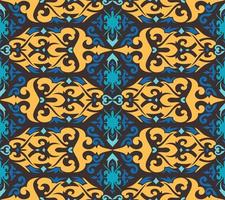 Seamless patern of dayak ethnic pattern.traditional Indonesian fabric motif.borneo pattern. vector design inspiration. Creative textile for fashion or cloth