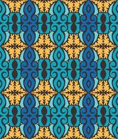 Seamless patern of dayak ethnic pattern.traditional Indonesian fabric motif.borneo pattern. vector design inspiration. Creative textile for fashion or cloth