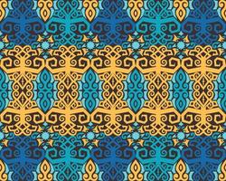 Seamless patern of dayak ethnic pattern.traditional Indonesian fabric motif.borneo pattern. vector design inspiration. Creative textile for fashion or cloth