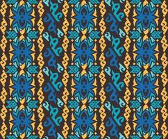 Seamless patern of dayak ethnic pattern.traditional Indonesian fabric motif.borneo pattern. vector design inspiration. Creative textile for fashion or cloth