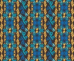 Seamless patern of dayak ethnic pattern.traditional Indonesian fabric motif.borneo pattern. vector design inspiration. Creative textile for fashion or cloth