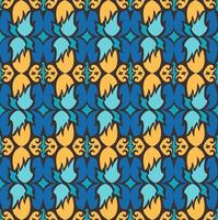 Seamless patern of dayak ethnic pattern.traditional Indonesian fabric motif.borneo pattern. vector design inspiration. Creative textile for fashion or cloth