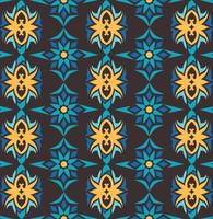 Seamless patern of dayak ethnic pattern.traditional Indonesian fabric motif.borneo pattern. vector design inspiration. Creative textile for fashion or cloth