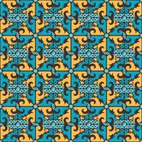 Seamless patern of dayak ethnic pattern.traditional Indonesian fabric motif.borneo pattern. vector design inspiration. Creative textile for fashion or cloth