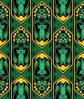 Seamless patern of dayak ethnic pattern.traditional Indonesian fabric motif.borneo pattern. vector design inspiration. Creative textile for fashion or cloth