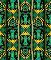 Seamless patern of dayak ethnic pattern.traditional Indonesian fabric motif.borneo pattern. vector design inspiration. Creative textile for fashion or cloth