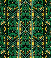 Seamless patern of dayak ethnic pattern.traditional Indonesian fabric motif.borneo pattern. vector design inspiration. Creative textile for fashion or cloth