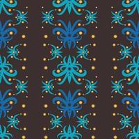 Seamless patern of dayak ethnic pattern.traditional Indonesian fabric motif.borneo pattern. vector design inspiration. Creative textile for fashion or cloth