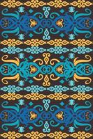 Seamless patern of dayak ethnic pattern.traditional Indonesian fabric motif.borneo pattern. vector design inspiration. Creative textile for fashion or cloth