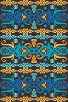 Seamless patern of dayak ethnic pattern.traditional Indonesian fabric motif.borneo pattern. vector design inspiration. Creative textile for fashion or cloth