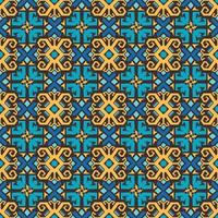 Seamless patern of dayak ethnic pattern.traditional Indonesian fabric motif.borneo pattern. vector design inspiration. Creative textile for fashion or cloth