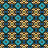 Seamless patern of dayak ethnic pattern.traditional Indonesian fabric motif.borneo pattern. vector design inspiration. Creative textile for fashion or cloth