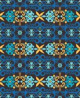 Seamless patern of dayak ethnic pattern.traditional Indonesian fabric motif.borneo pattern. vector design inspiration. Creative textile for fashion or cloth