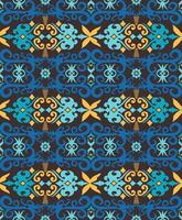 Seamless patern of dayak ethnic pattern.traditional Indonesian fabric motif.borneo pattern. vector design inspiration. Creative textile for fashion or cloth