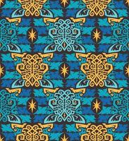 Seamless patern of dayak ethnic pattern.traditional Indonesian fabric motif.borneo pattern. vector design inspiration. Creative textile for fashion or cloth