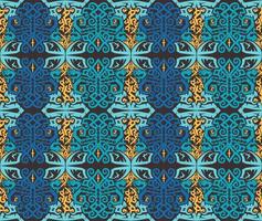 Seamless patern of dayak ethnic pattern.traditional Indonesian fabric motif.borneo pattern. vector design inspiration. Creative textile for fashion or cloth