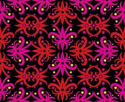 Seamless patern of dayak ethnic pattern.traditional Indonesian fabric motif.borneo pattern. vector design inspiration. Creative textile for fashion or cloth