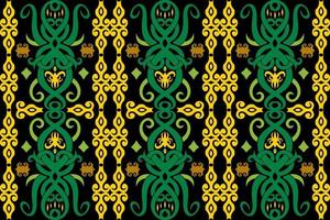 Seamless patern of dayak ethnic pattern.traditional Indonesian fabric motif.borneo pattern. vector design inspiration. Creative textile for fashion or cloth