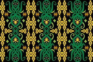 Seamless patern of dayak ethnic pattern.traditional Indonesian fabric motif.borneo pattern. vector design inspiration. Creative textile for fashion or cloth