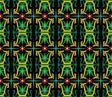 Seamless patern of dayak ethnic pattern.traditional Indonesian fabric motif.borneo pattern. vector design inspiration. Creative textile for fashion or cloth