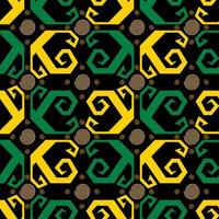 Seamless patern of dayak ethnic pattern.traditional Indonesian fabric motif.borneo pattern. vector design inspiration. Creative textile for fashion or cloth