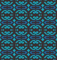 Seamless patern of dayak ethnic pattern.traditional Indonesian fabric motif.borneo pattern. vector design inspiration. Creative textile for fashion or cloth