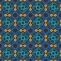 Seamless patern of dayak ethnic pattern.traditional Indonesian fabric motif.borneo pattern. vector design inspiration. Creative textile for fashion or cloth