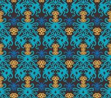 Seamless patern of dayak ethnic pattern.traditional Indonesian fabric motif.borneo pattern. vector design inspiration. Creative textile for fashion or cloth