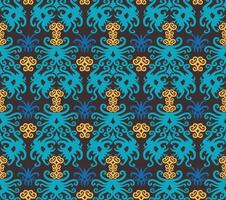 Seamless patern of dayak ethnic pattern.traditional Indonesian fabric motif.borneo pattern. vector design inspiration. Creative textile for fashion or cloth