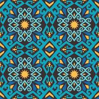 Seamless patern of dayak ethnic pattern.traditional Indonesian fabric motif.borneo pattern. vector design inspiration. Creative textile for fashion or cloth