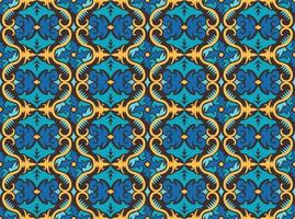 Seamless patern of dayak ethnic pattern.traditional Indonesian fabric motif.borneo pattern. vector design inspiration. Creative textile for fashion or cloth