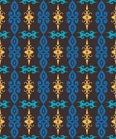 Seamless patern of dayak ethnic pattern.traditional Indonesian fabric motif.borneo pattern. vector design inspiration. Creative textile for fashion or cloth