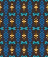 Seamless patern of dayak ethnic pattern.traditional Indonesian fabric motif.borneo pattern. vector design inspiration. Creative textile for fashion or cloth