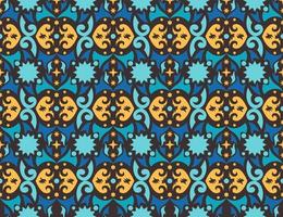 Seamless patern of dayak ethnic pattern.traditional Indonesian fabric motif.borneo pattern. vector design inspiration. Creative textile for fashion or cloth