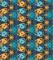 Seamless patern of dayak ethnic pattern.traditional Indonesian fabric motif.borneo pattern. vector design inspiration. Creative textile for fashion or cloth