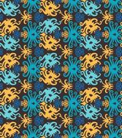 Seamless patern of dayak ethnic pattern.traditional Indonesian fabric motif.borneo pattern. vector design inspiration. Creative textile for fashion or cloth