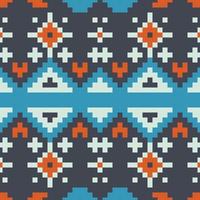 Beautiful Ethnic Aztec abstract Seamless pattern in tribal, folk embroidery, chevron art design. geometric art ornament print.Design for carpet, wallpaper, clothing, wrapping, fabric, vector