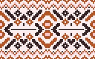 hermoso patrón abstracto étnico azteca sin costuras en bordado tribal, folclórico, diseño de arte chevron. estampado de adornos de arte geométrico.diseño para alfombras, papel tapiz, ropa, envoltura, tela, vector