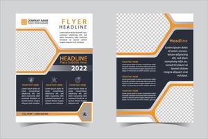 business annual report brochure flyer design template vector, Leaflet cover presentation abstract geometric background, modern publication poster magazine, layout in A4 size vector