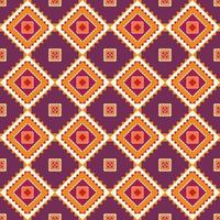 Geometric ethnic oriental seamless pattern traditional vector