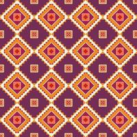 Geometric ethnic oriental seamless pattern traditional vector