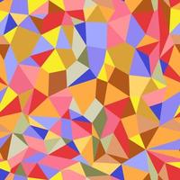 Abstract geometric triangle colorful background. Seamless repeating pattern. vector